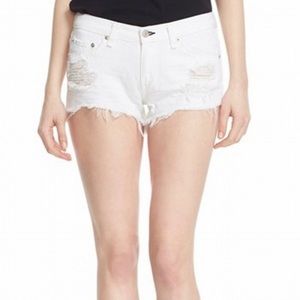 Rag & bone jean shorts